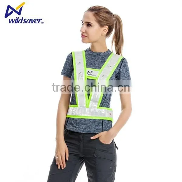 Fashion Reflective Warning LED Traffic Police Safety Vest photo-5