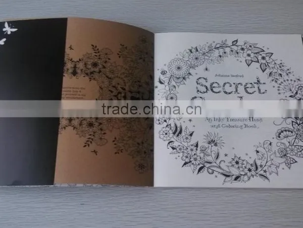 Secret Garden 96 Pages English Edition Coloring Book For Children Adult Relieve Stress Kill Time Graffiti Painting Drawing Book photo-2