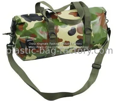 Tapaulin Water-resistant Travel Sport Waterproof Duffle Bags for Men photo-3