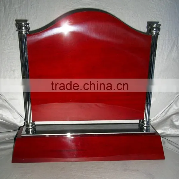 Wholesale Custom High Glossy Finish Wood Plaque Blank/Trophies Custom Wood Award For Gifts JKC-021 photo-2