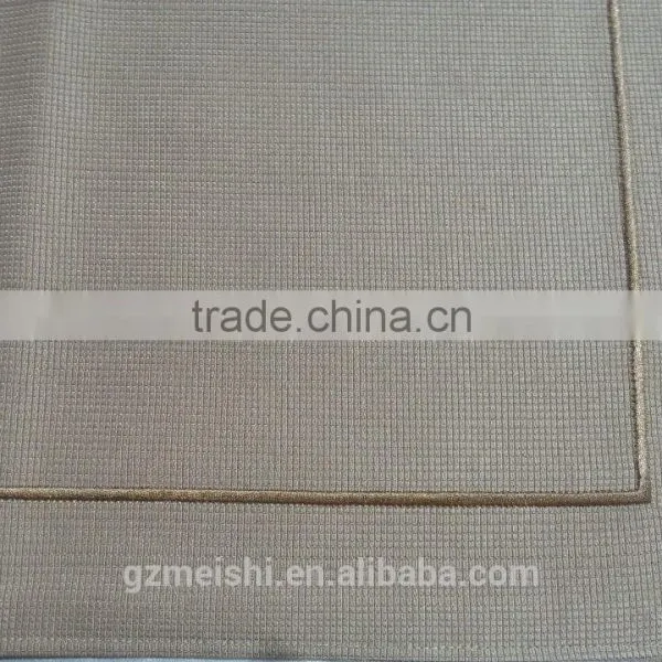 High Quality Fancy Washable Natural Linen Fabric Jacquard Cotton Napkins photo-3