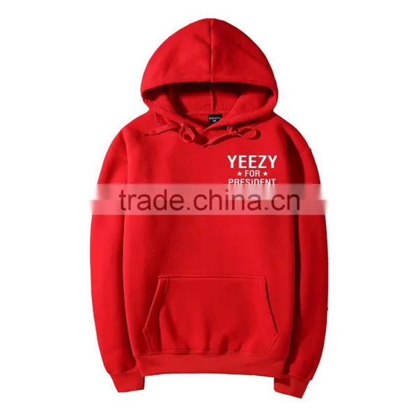 U.S Flag Hoodie West Tour Pop Up Shop Hooded Sweatshirt American Flag Long Sleeve Hoodie photo-3