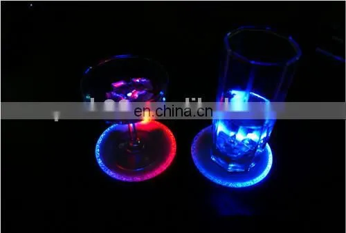 2015 Latest Design LED Colorful Coaster For Bar/Party New Year Gifts&Christmas photo-6