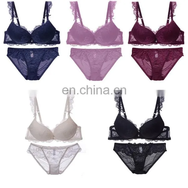 Wholesale Ladies Sexy Net Bra Sets Sexy Bra Panty Set Net Bra Panty photo-4
