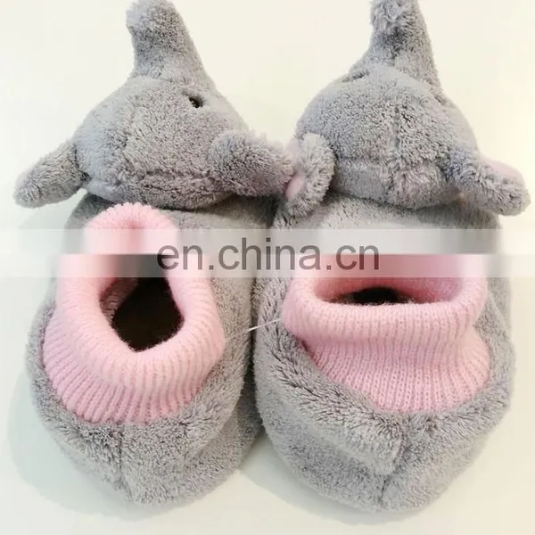 Home Use Baby Shoes Soft Elephant Animal Child Slippers photo-3