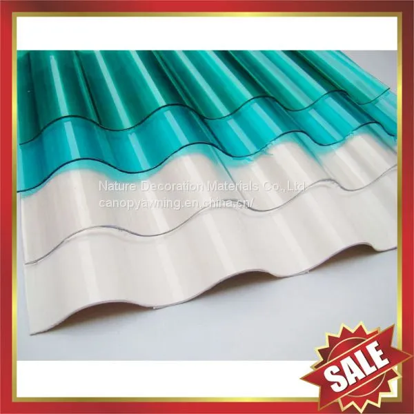 Corrugated pc Sheeting,polycarbonate Corrugated Sheeting,roofing Corrugated Sheet-great Greenhouse and Building Cover! photo-3