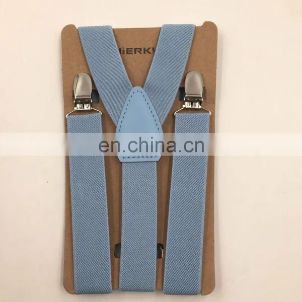 Yiwu Factory Wholesale Custom Elastic Colorful Skinny Suspender Belt photo-2