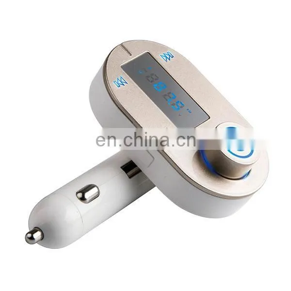 T9S Bluetooth Handsfree Car Kit MP3 Player With FM Transmitter and USB Charging Port photo-2