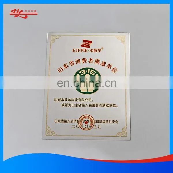 Customized Diamond Cut Printing Anodized Aluminum Nameplate photo-3