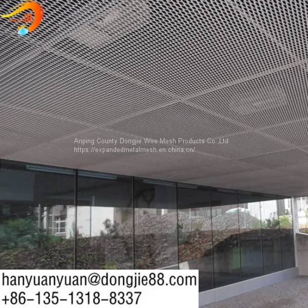 Building Expanded Metal Mesh Ceiling photo-5