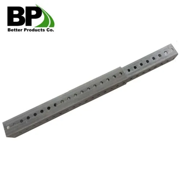 All Kinds of Colors Powder Coated Perforative Metal Square Tube Sign Post photo-2