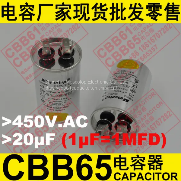 CBB65 Capacitor Manufacturer