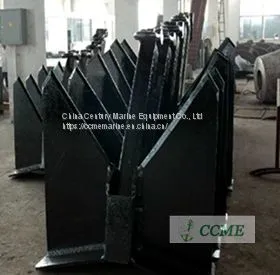 Marine Mooring Casting Hall Anchor AC-14 Ship Anchor photo-3