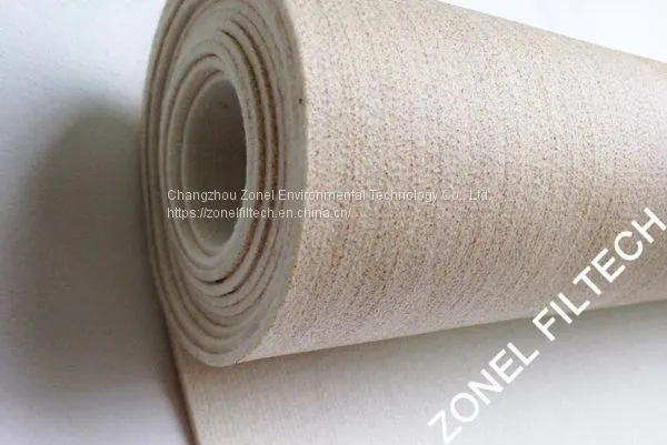 Aramid / Nomex Needle Felt Filter Cloth for Dust Filter Bags Sewing; Nomex Dust Filter Bags