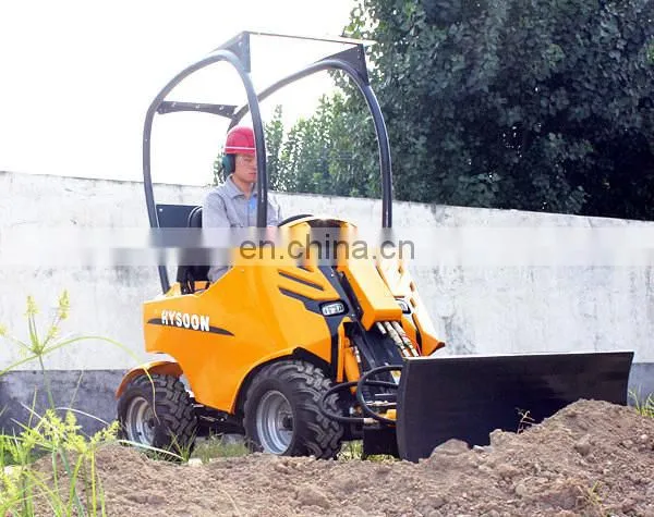 HY200 HYSOON CE Approved Mini Backhoe Wheel Loader photo-7