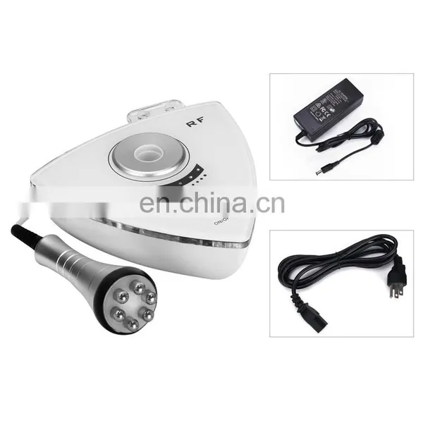 Home Using Mini Ultrasonic RF Slimming Machine Portable Weight Loss 6 Pole RF Home Use Beauty Body Care Equipment photo-3