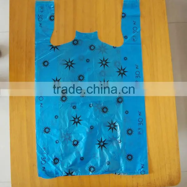 PE Plastic Vest Bag(china) photo-2