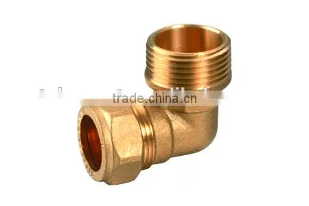 OEM High Quality Brass Screw Compression Fittings for Copper Pipe photo-4