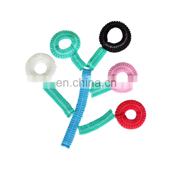Cheapest Disposable Non Woven Mop Cap/ Bouffant Cap Manufacturer photo-3
