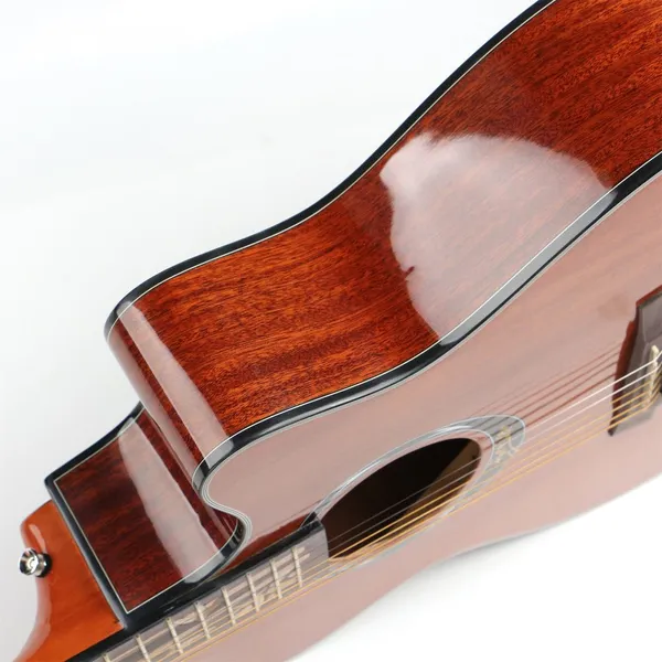 Best Price Acoustic Guitar Made in China Deviser L725B OEM Acoustic Guitar for Sale photo-3