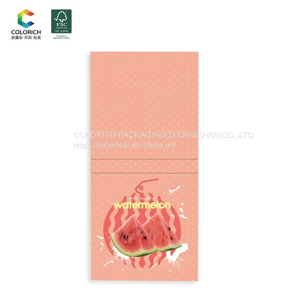 Empty Rectangular Square Triangle Eyeshadow Palette Custom Empty Magnetic Paper Packaging Gift Box 25 Color Eyeshadow Palette