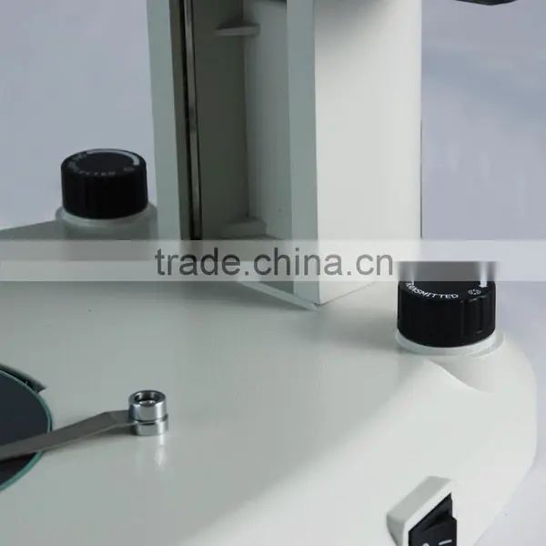 ZJ-617 76mm LED Dual Illuminated Light Microscope Track Stand photo-2