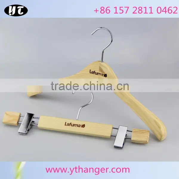 Matched Sets Wooden Hanger Custom Wooden Hanger With Long Hook photo-3