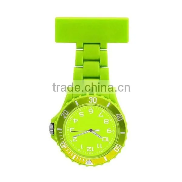 2015 Hot Sale Many Colors Plastic Nurse Watch for Wholesale photo-3