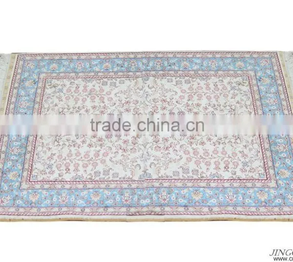 Factory Wholesale Price! High Density Persian Style Pure Handmade Silk Carpet