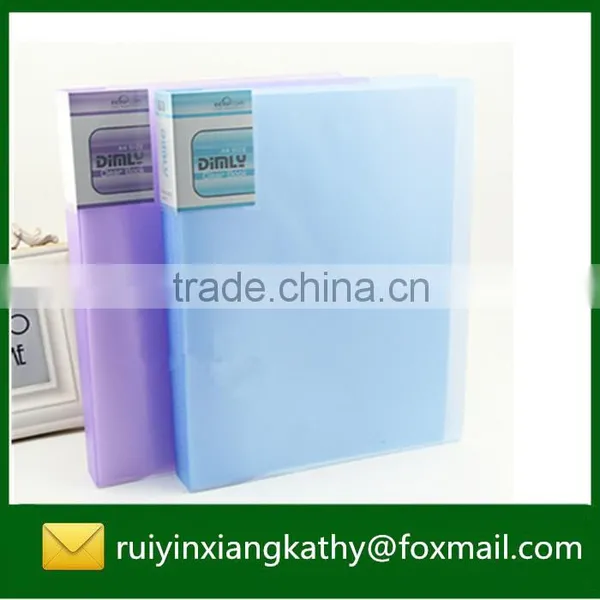 Waterproof PP Custom Design Soft Cover Clear Display Book photo-3