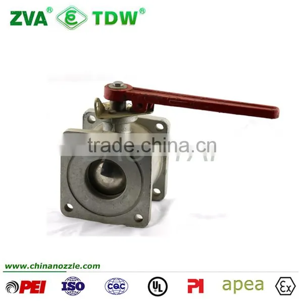 Valve Ball Aluminum Ball Valve With Square Flange Quality Choice photo-2