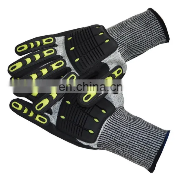 SONICE Level 5 Cut Resistant Gloves HPPE Protect Glove for Heavy Duty photo-2