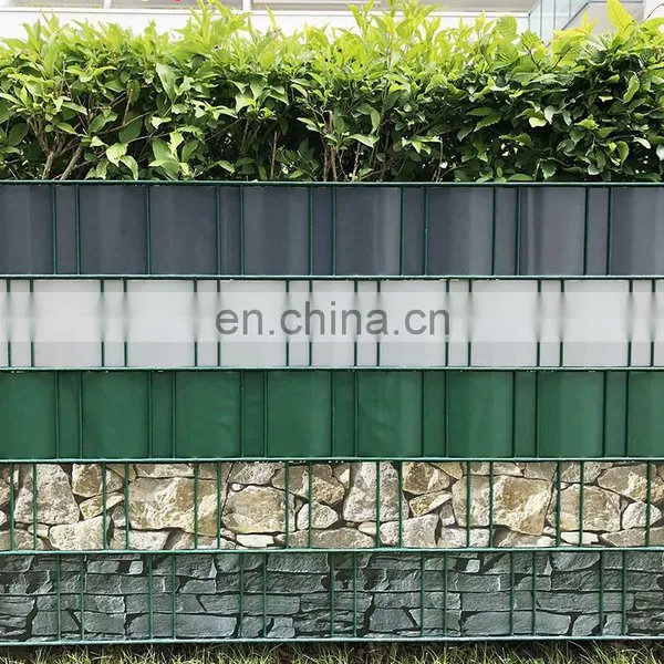 0.19 x 40 m Roll Opaque Screening Plastic Pvc Privacy Stripe, Balcony UV Resistant Garden Strip Fence Roll Cover, 25 Mounti photo-5