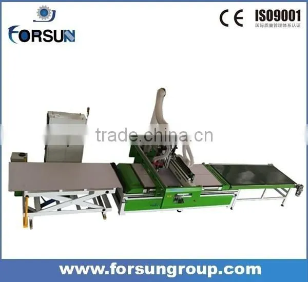 Loading And Unloading Wood CNC Router/auto Nesting Cnc Router photo-3