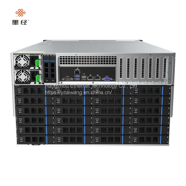 Ink Classic CLOUD RAID 6U60 Drawer 6U48 Drawer Rack Mounted Universal Server Chassis 695mm Deep 12Gb Expansion Backplane RMC6160-695-HSE photo-3