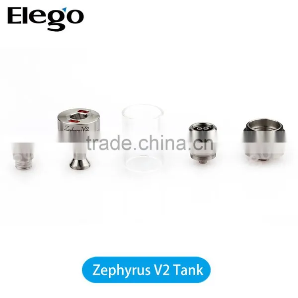 Elego Wholesale Youde UD Zephyrus V2 RTA Tank 6.5ml Airflow Control With Rebuildable Head Large Stock photo-6