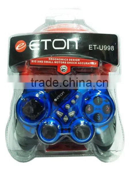 ET-U998 USB Computer Game Controler Blue photo-4