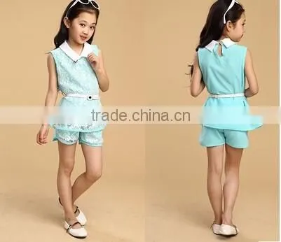 2015 Summer Shorts Girls Leisure Suit Cute Children China Supplier photo-4