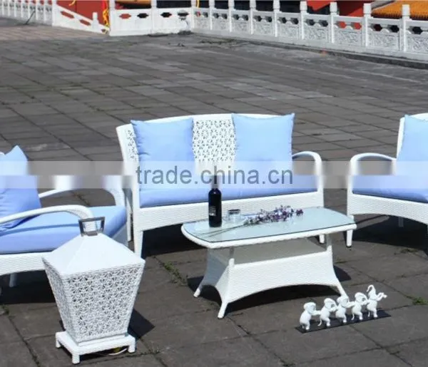 Trade Assured Cheap Outdoor Sofa Set Long Life-time All Weather Wicker Corner Sofa photo-5
