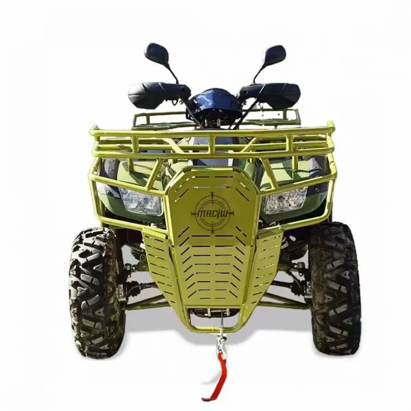 4WD Shaft Driving 350CC 4X4 Quad ATV With Safe Bumper and Big Power photo-3