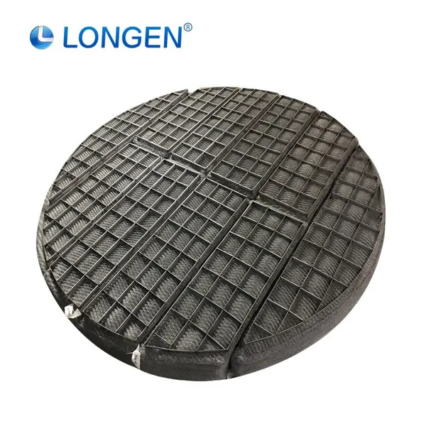 Mesh Pad Demister Filter 304 Stainless Steel Demister Pad Factory Customizable Service for Pressure Vessel photo-4