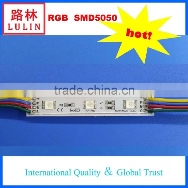 Glue Item RGB Led Module Power 0.72W DC 12 Volt and Epoxy Resin Glue Material