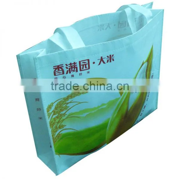Customized Spunbonded PP Non Woven Bag / Polypropylene Fabric Shopping Bags