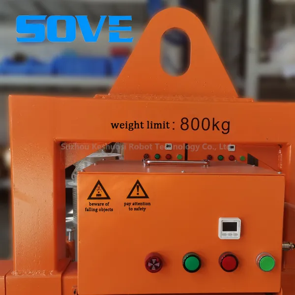SOVE High Lifting Equipment for Metal Sheet Loading Vacuum Suction Crane Equipment for Numerical Control Press photo-3
