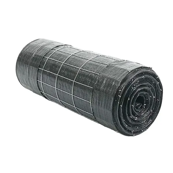 4' X 100' Black PP Woven Geotextile Fabric Wire Backed Silt Fence for Construction
