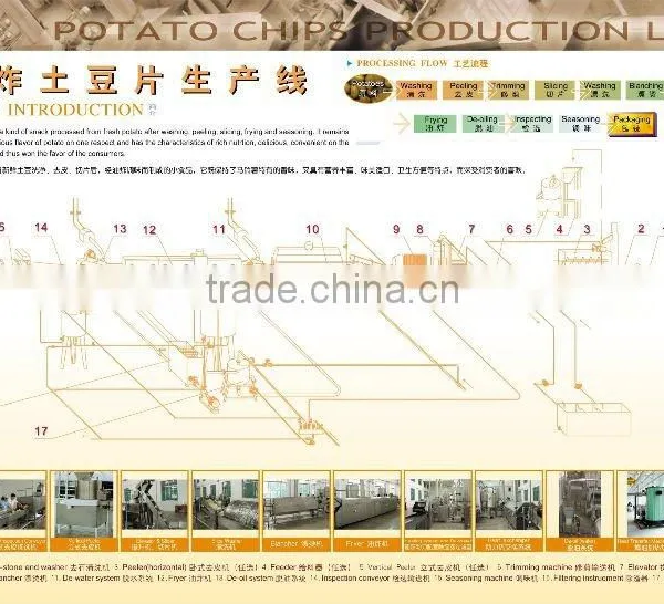Automatic Potato Chips Machine/Potato Chips Machine/Potato Machine photo-6