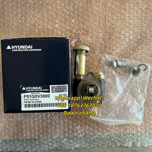 Hyundai Excavator Parts Genuine F01G0V3000 PUMP ASSY-FUEL for R210LC7 R210LC3 R220-9S R225-7 photo-3
