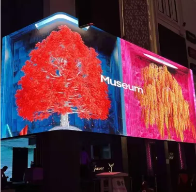 Outdoor IP65 Waterproof Curved Customized LED Display Screen photo-2