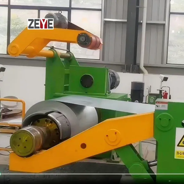 High Precision Intelligent Factory Flying Shear Production Line/Cut to Length Machine photo-4
