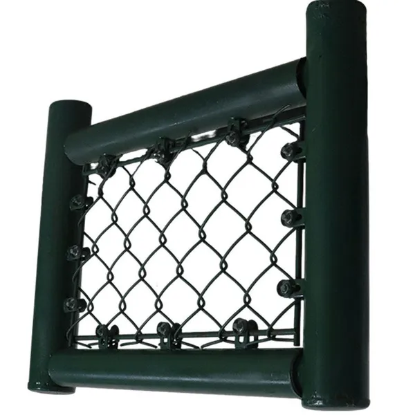 6-foot Galvanized PVC-coated Chain Link Fence Made in the Philippines, Suitable for Stadiums, Soccer Fields, and Sports Field Fencing. photo-3